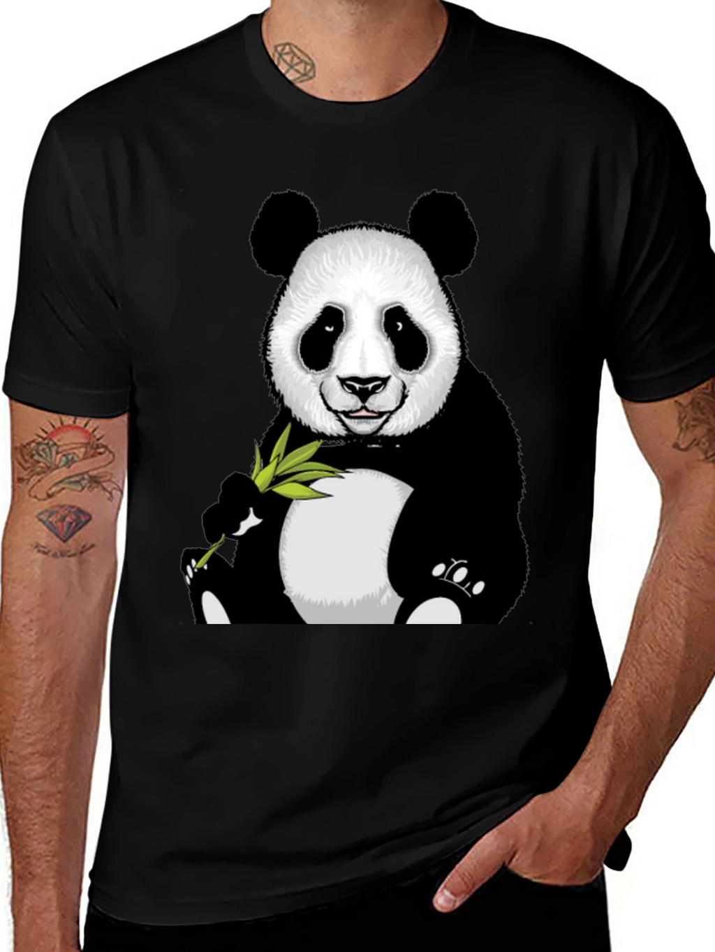 Panda Graphic T-Shirt - Cute Animal Tee