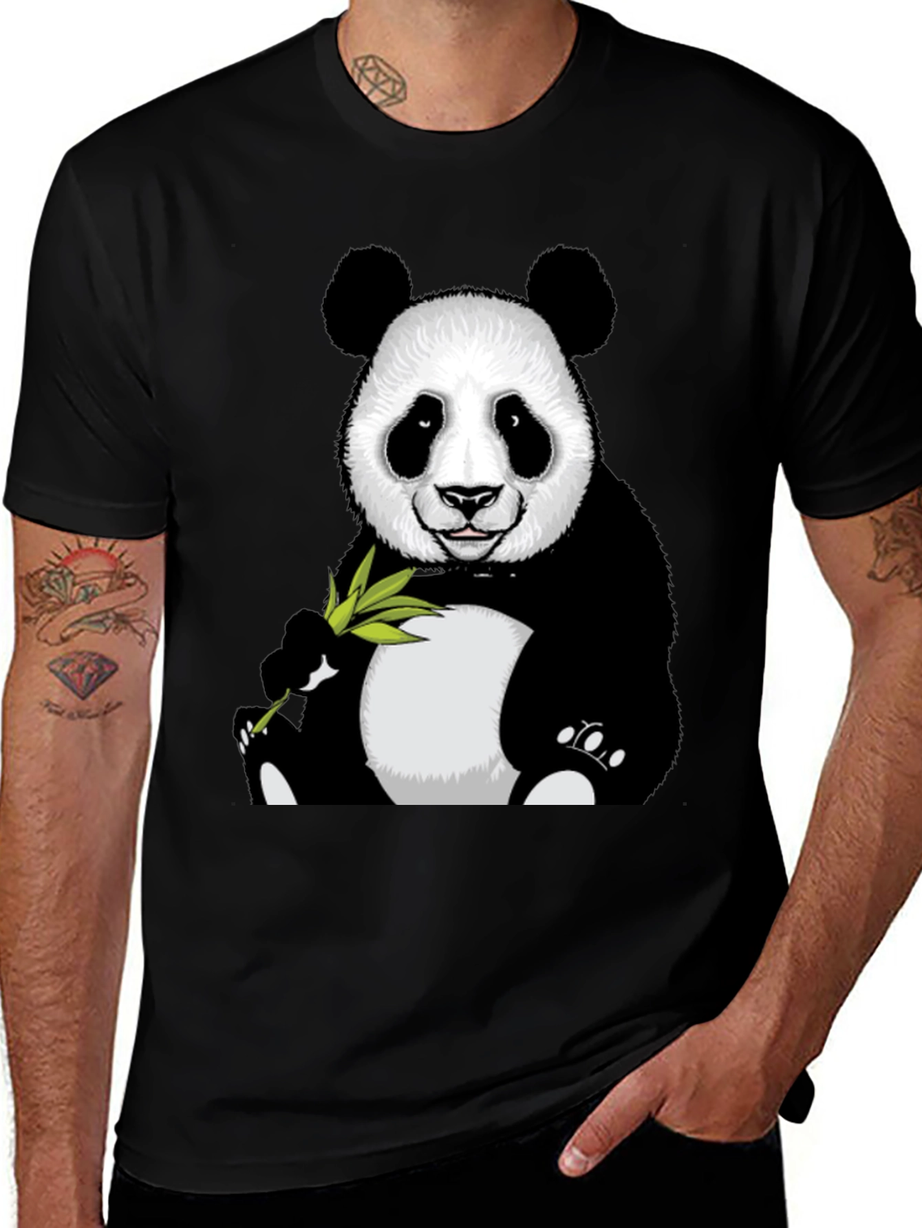 Panda Graphic T-Shirt - Cute Animal Tee