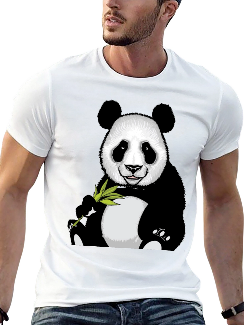 Panda Graphic T-Shirt - Cute Animal Tee