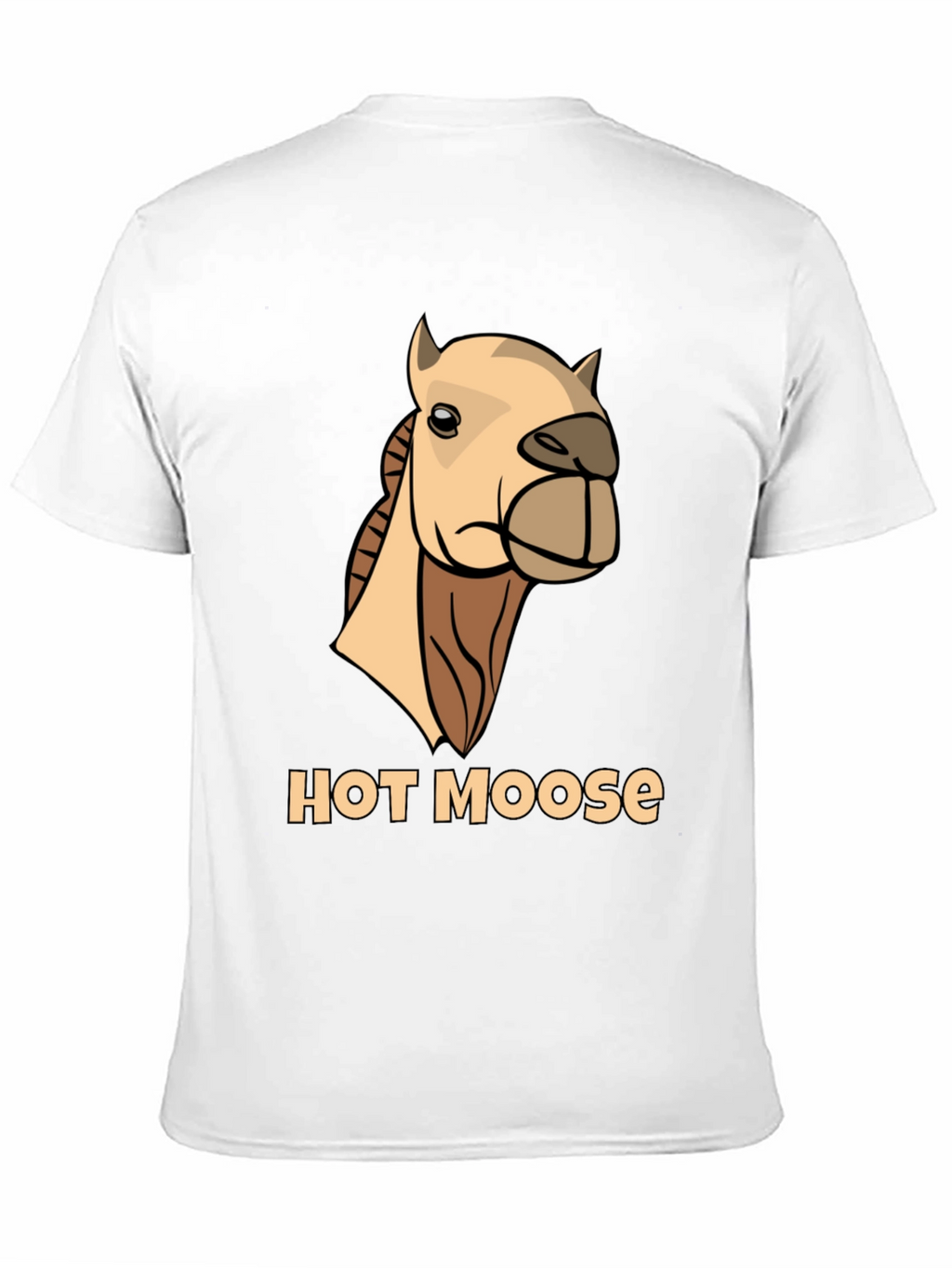 Funny Hot Moose Graphic T-Shirt - Mens Black Tee
