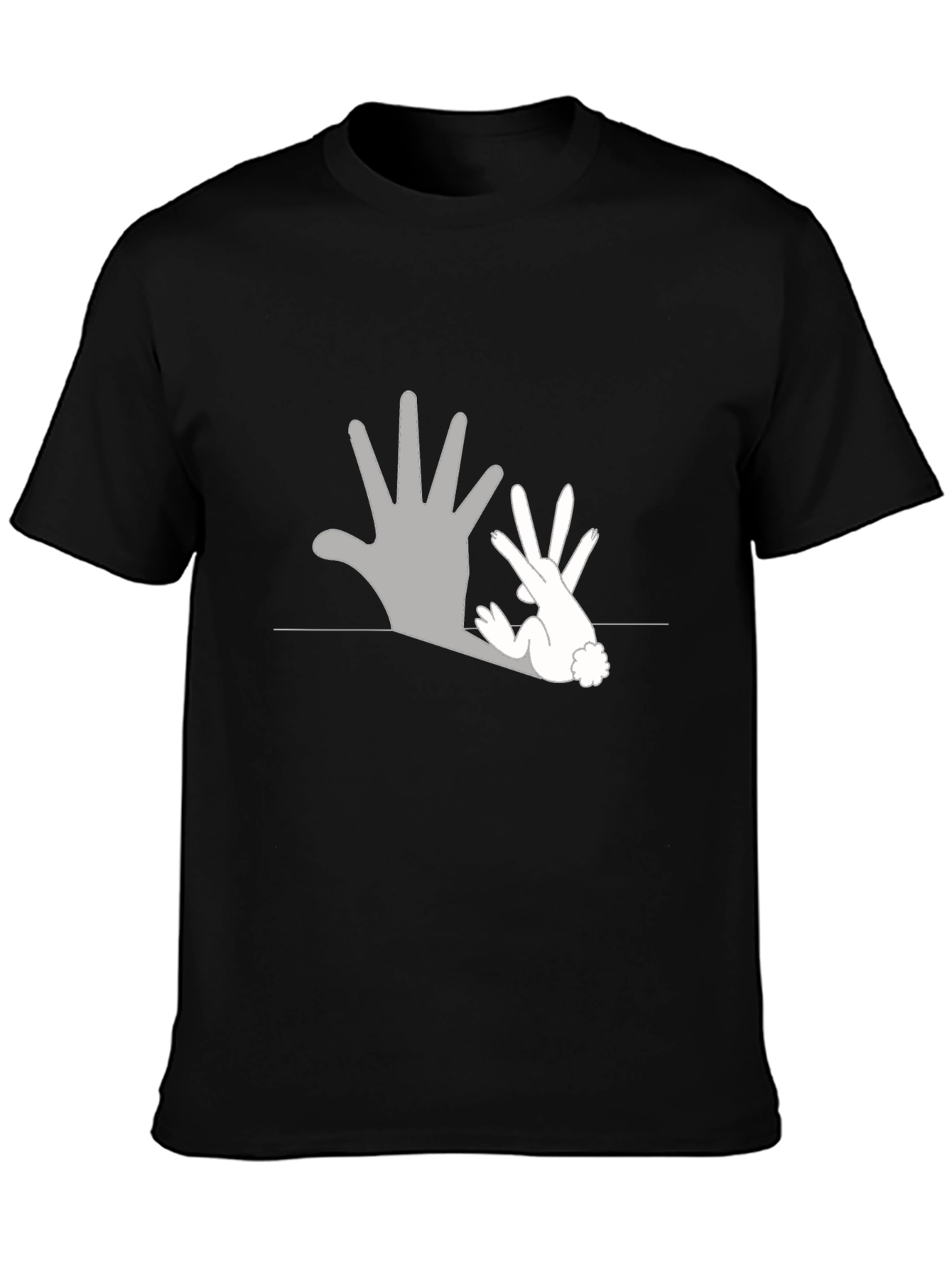 Shadow Rabbit Graphic T-Shirt