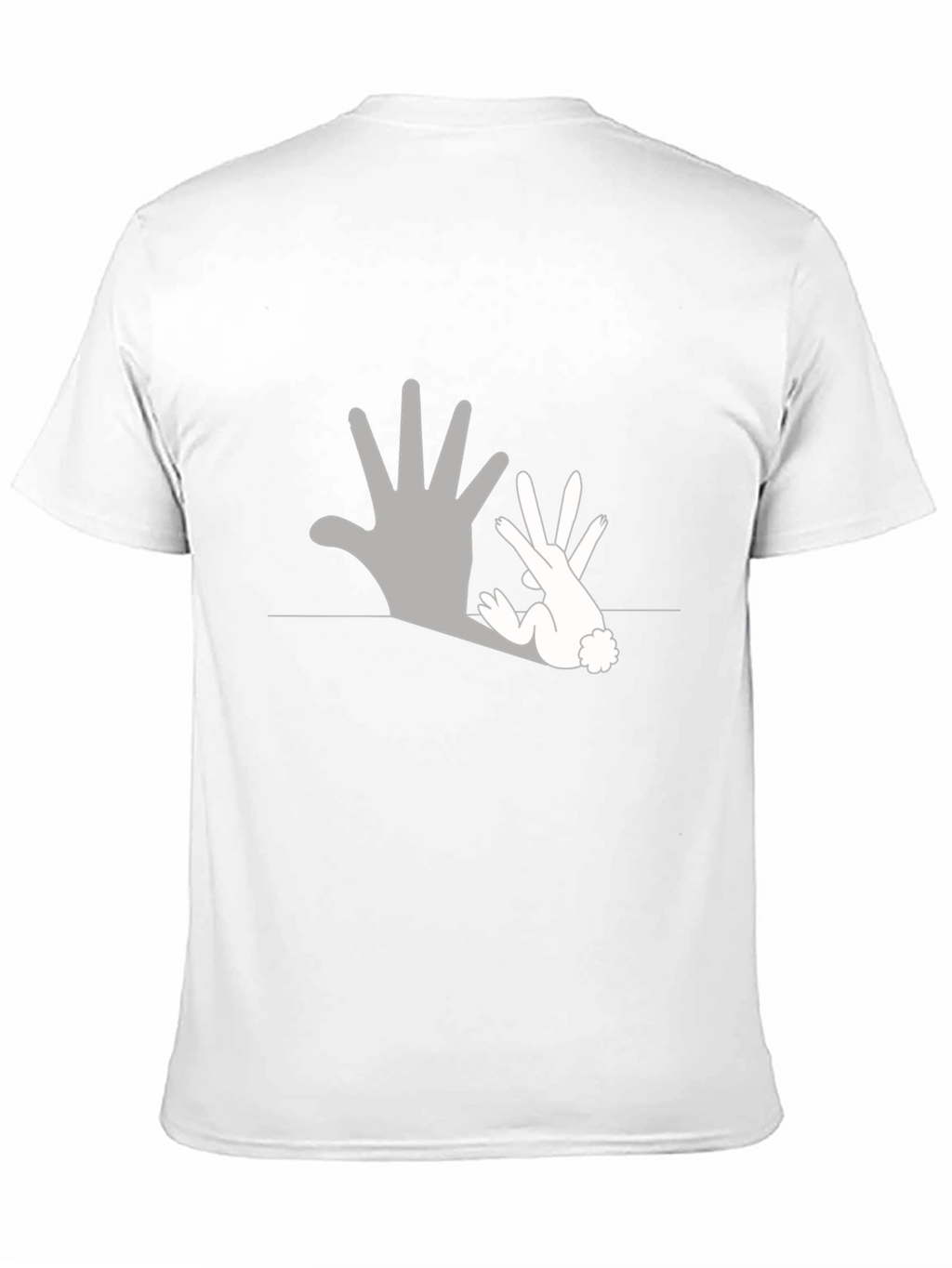 Shadow Rabbit Graphic T-Shirt