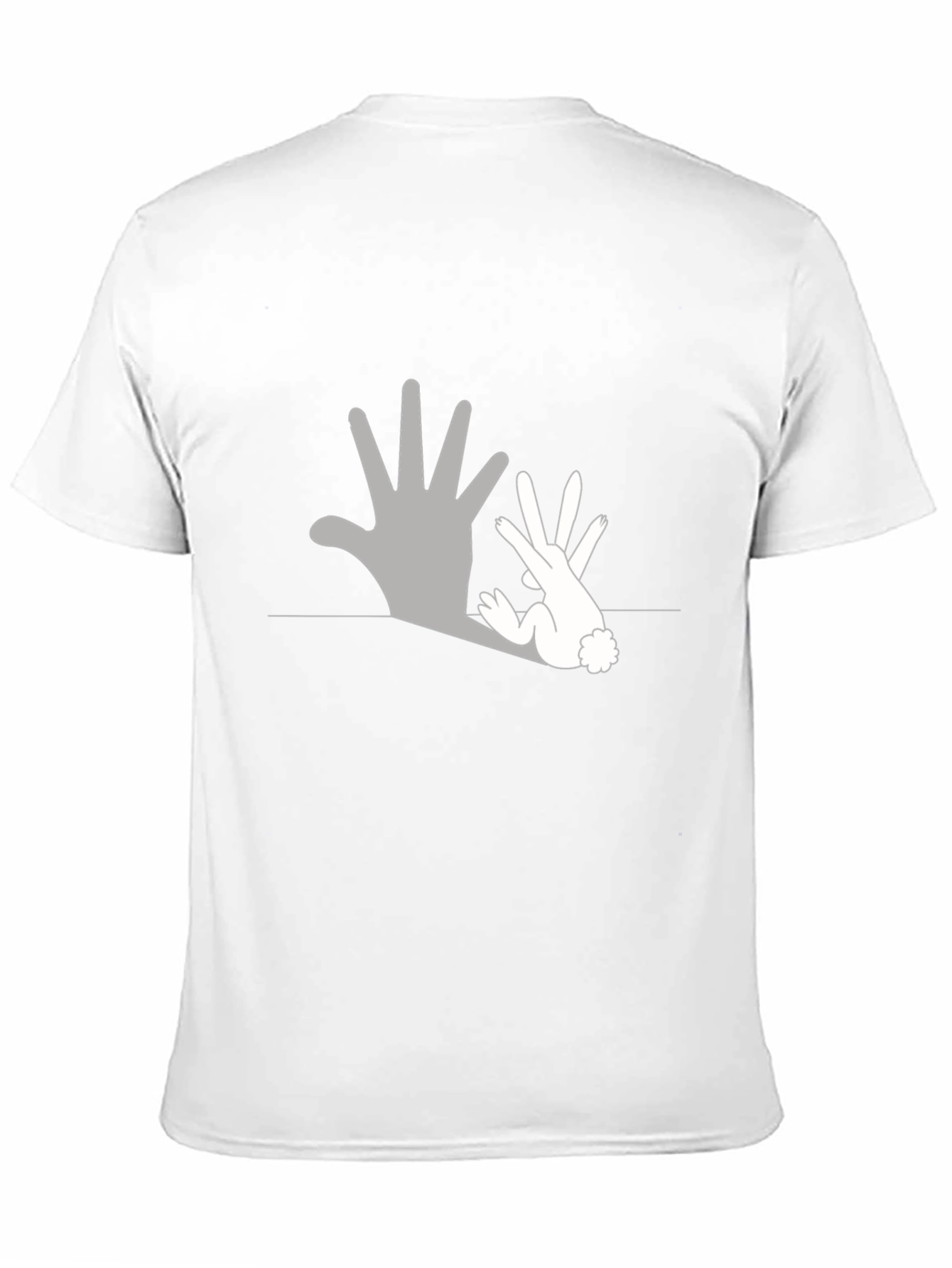 Shadow Rabbit Graphic T-Shirt