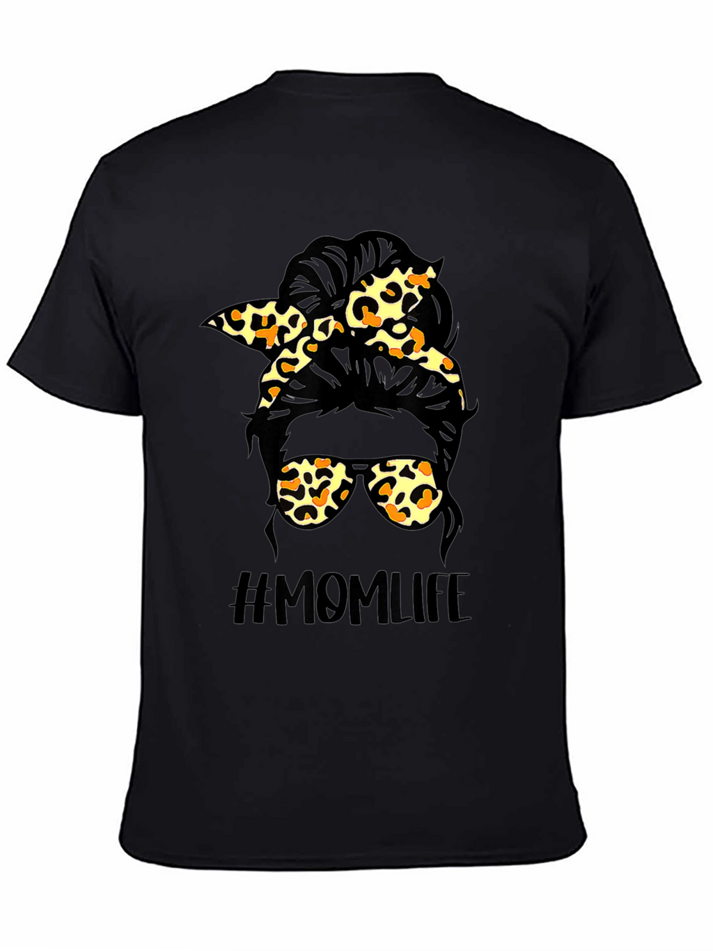Messy Bun Mom Life Graphic Tee