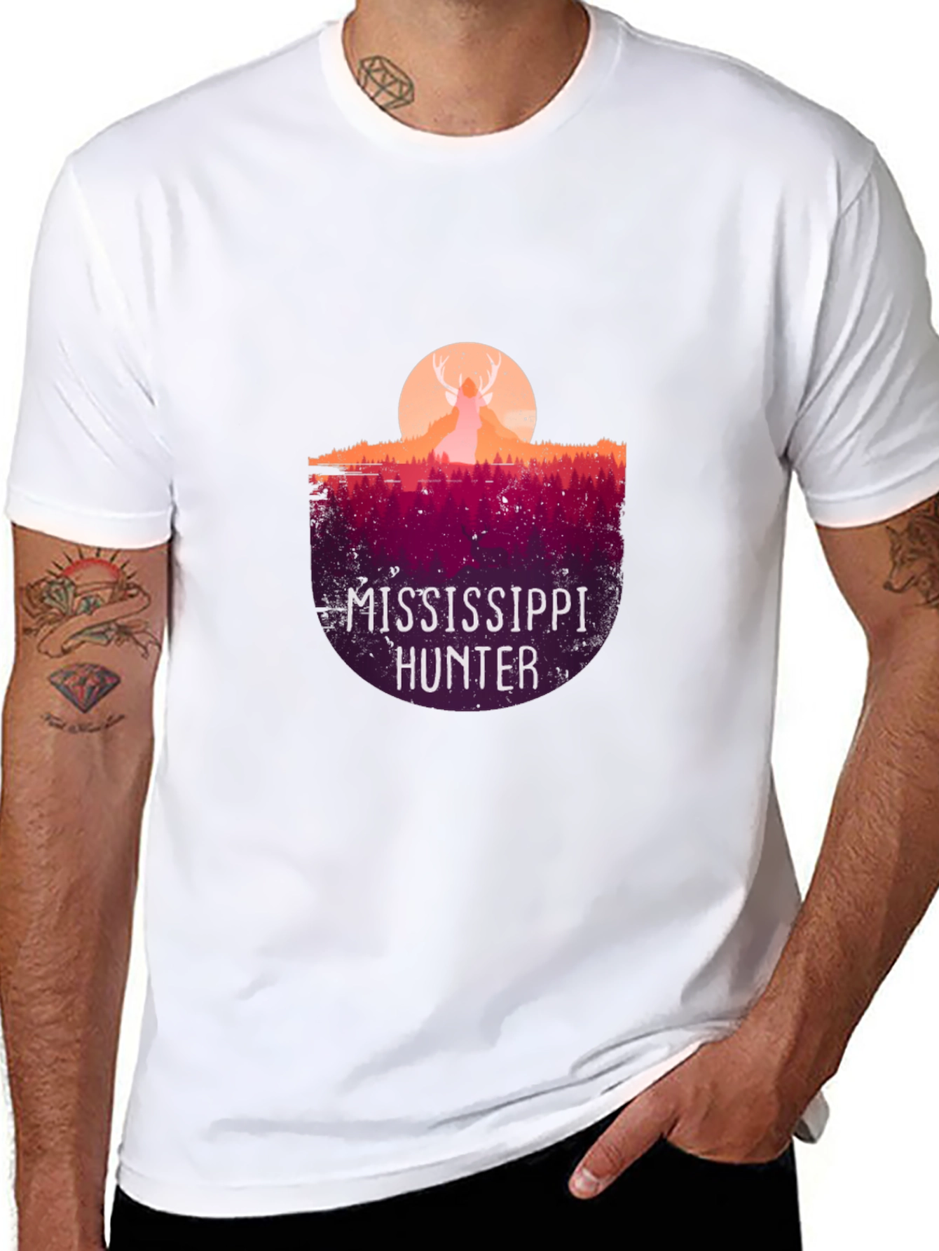 Mississippi Hunter Graphic T-Shirt
