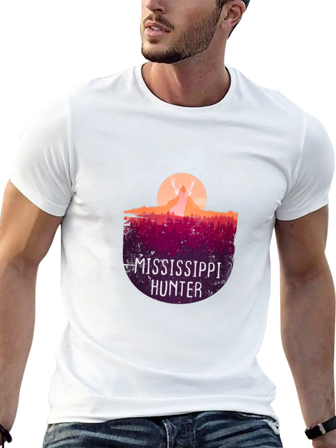 Mississippi Hunter Graphic T-Shirt