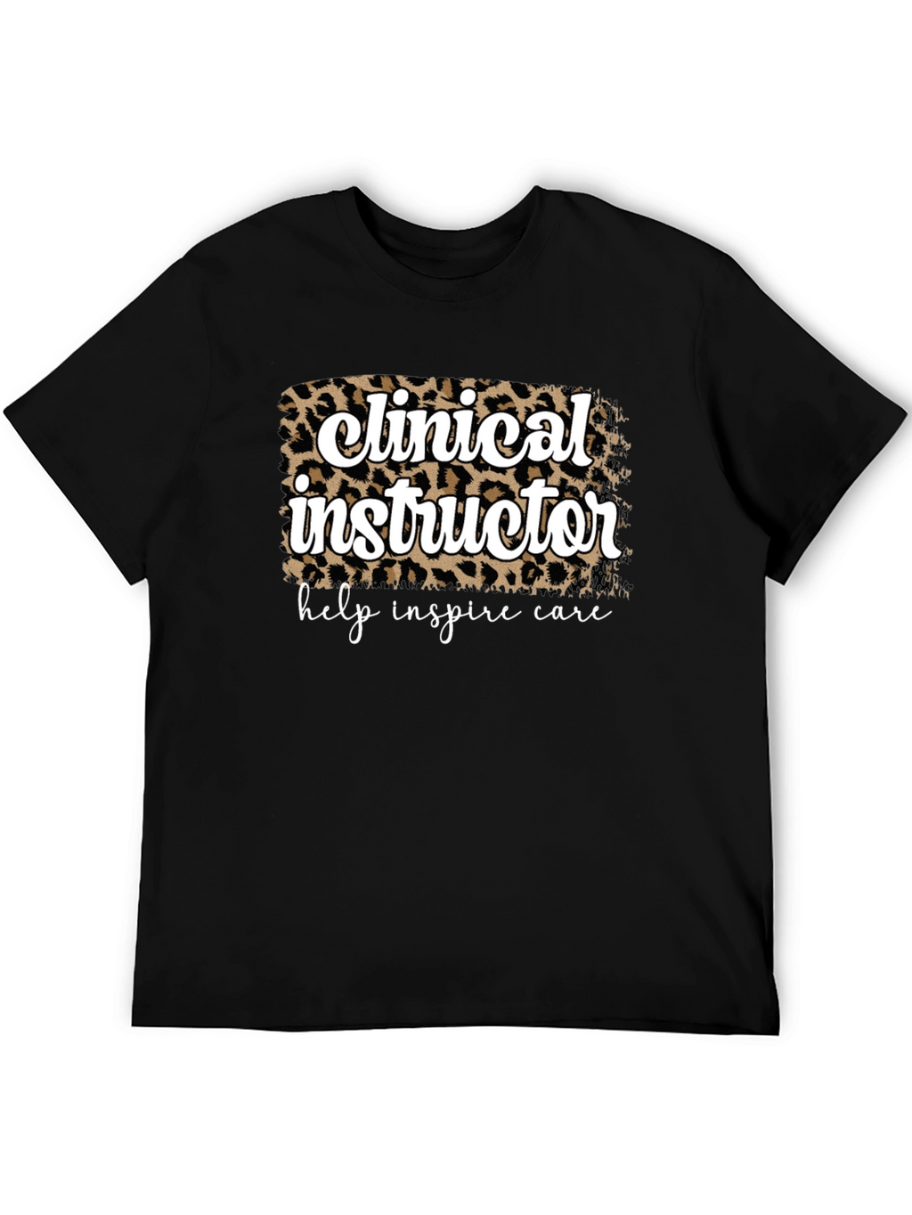 Clinical Instructor Leopard Print T-Shirt