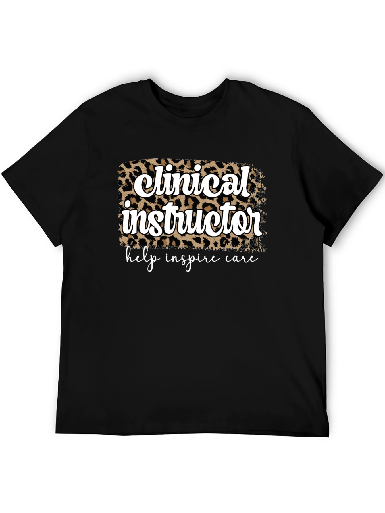 Clinical Instructor Leopard Print T-Shirt