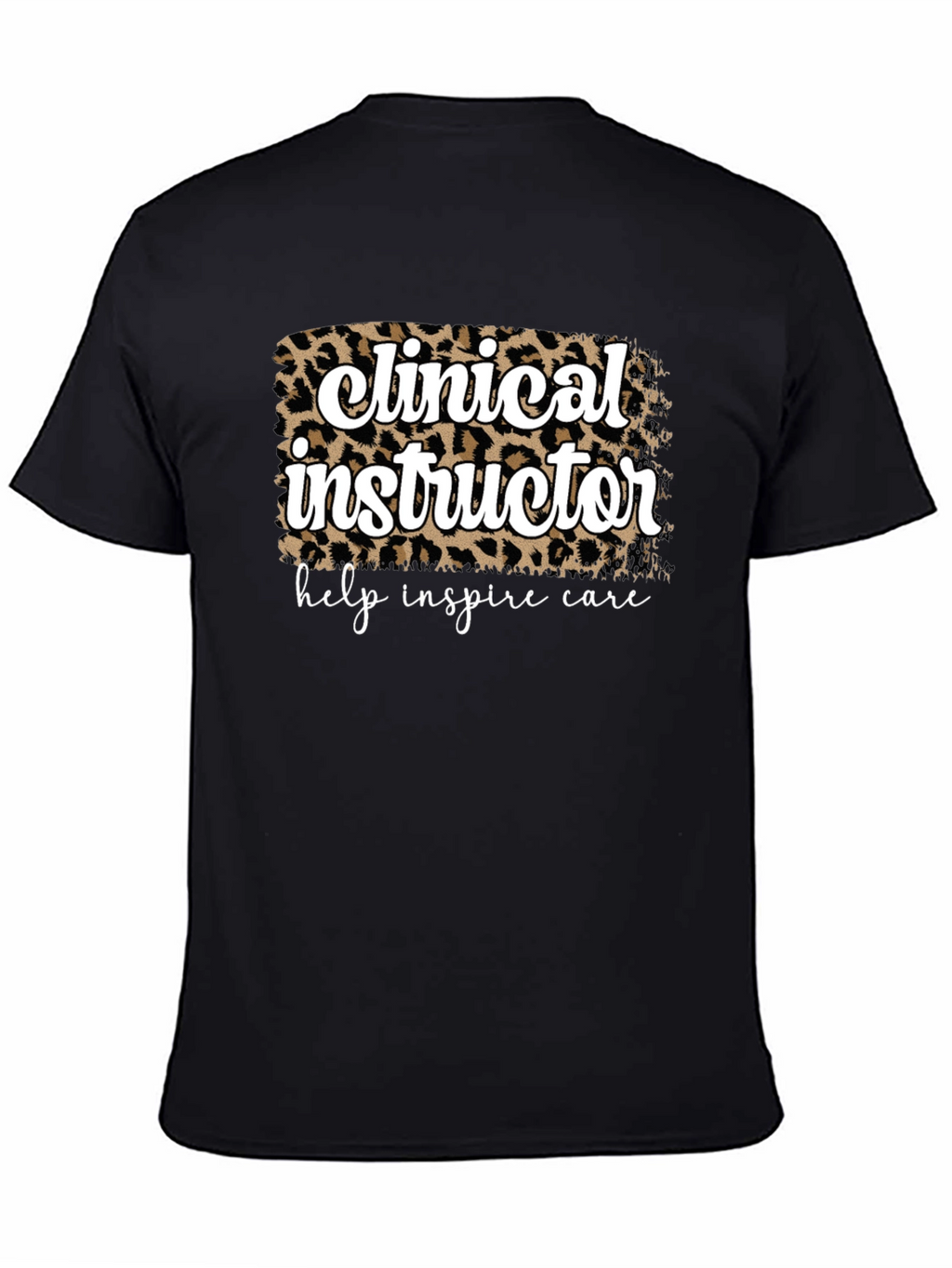 Clinical Instructor Leopard Print T-Shirt