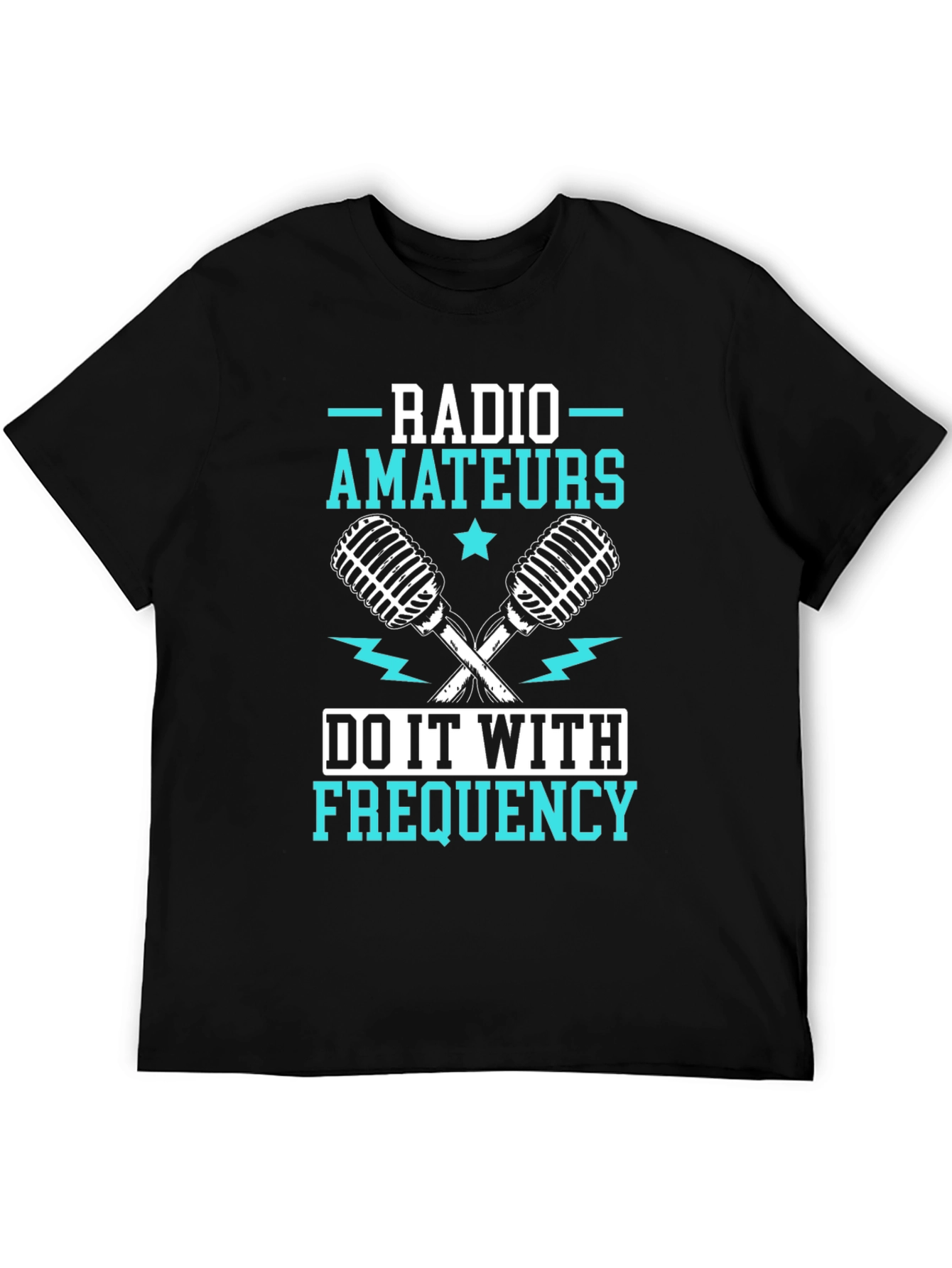 Radio Amateurs Frequency T-Shirt - Cool Gift for Ham Radio Enthusiasts