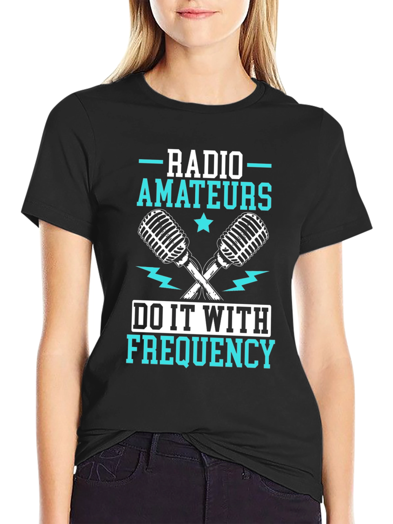 Radio Amateurs Frequency T-Shirt - Cool Gift for Ham Radio Enthusiasts
