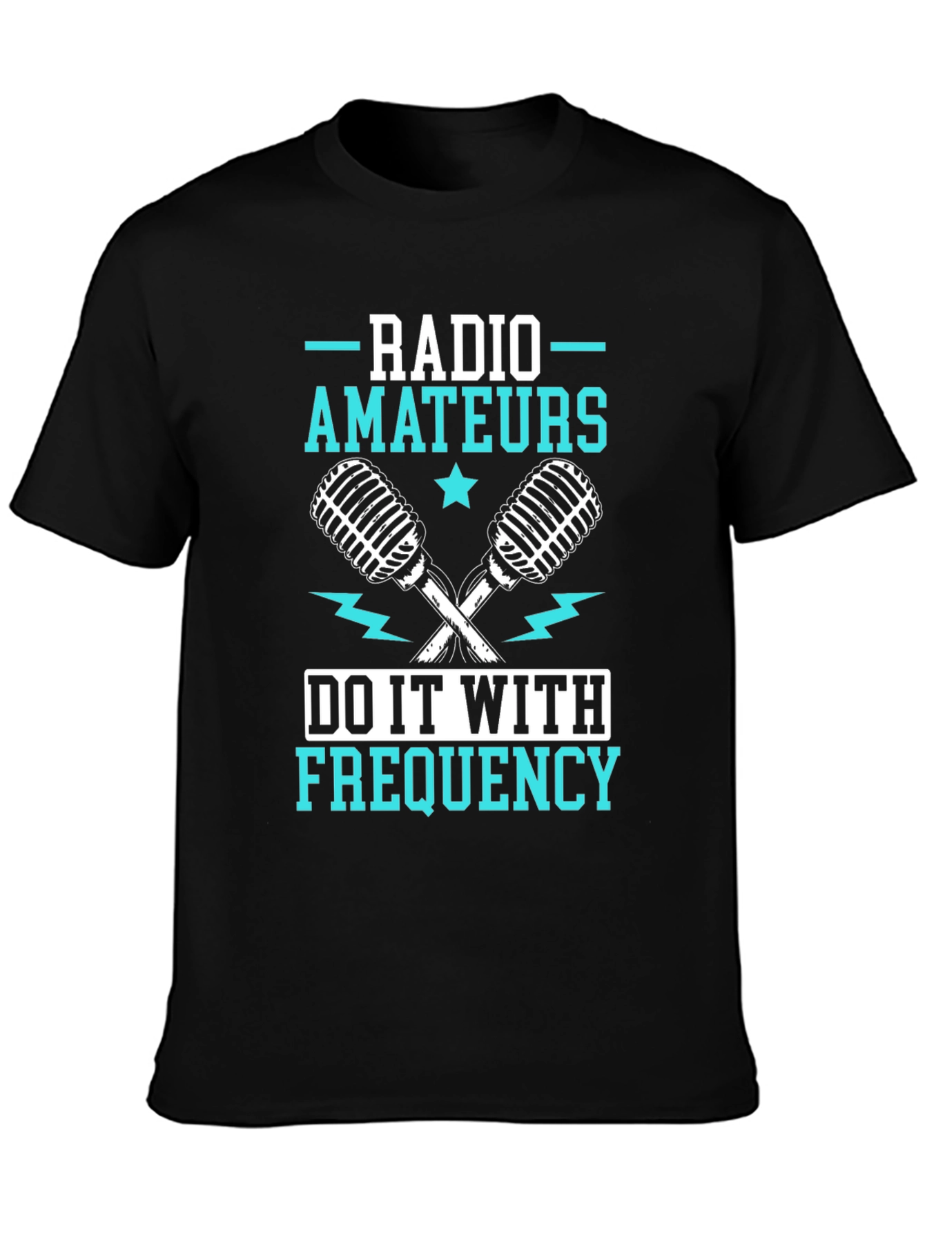 Radio Amateurs Frequency T-Shirt - Cool Gift for Ham Radio Enthusiasts
