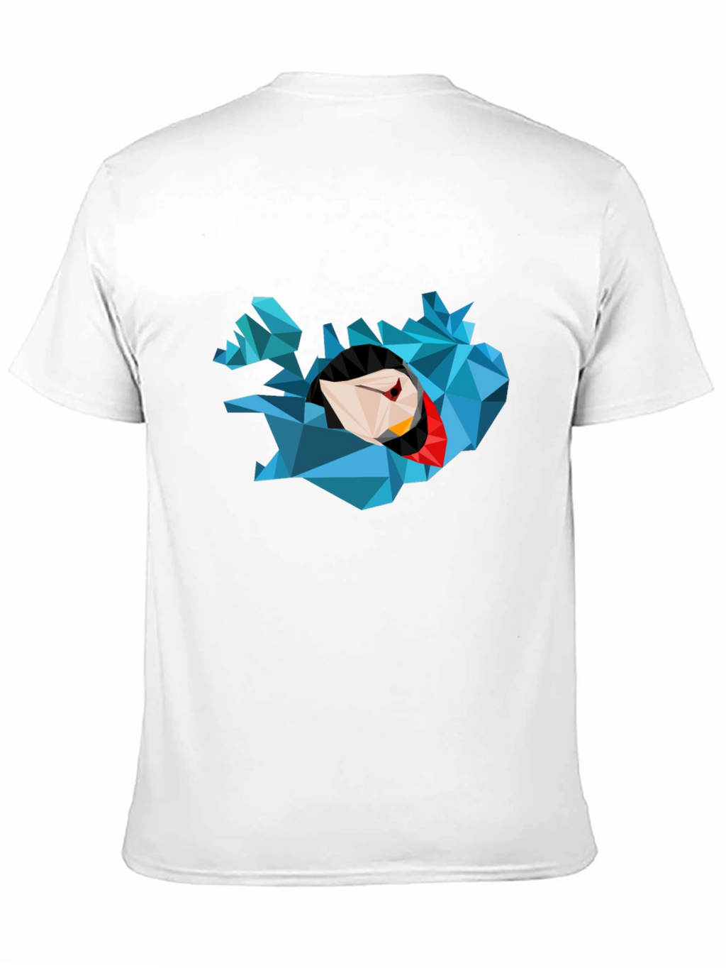 Geometric Iceland Puffin Graphic T-Shirt