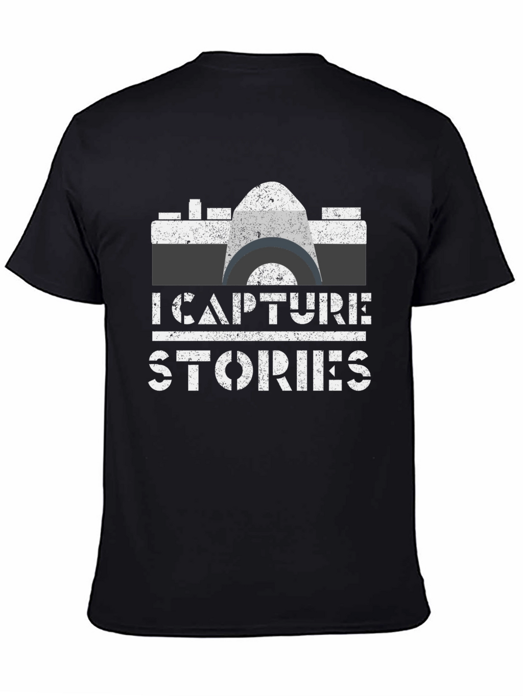 I Capture Stories Camera Graphic Tee