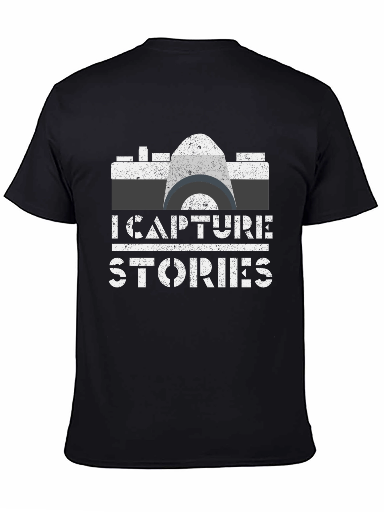 I Capture Stories Camera Graphic Tee