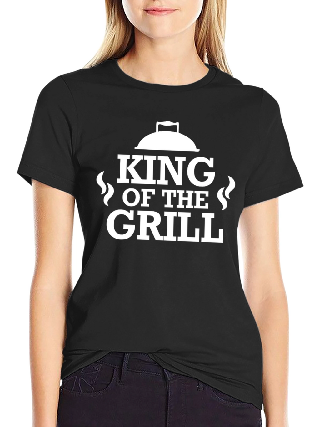 King of the Grill Black T-Shirt