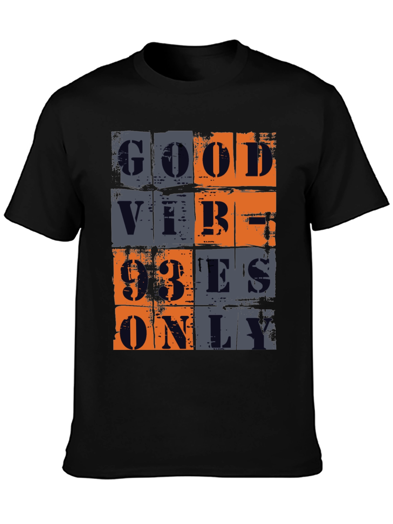 Good Vibes Only Graphic Tee - Black