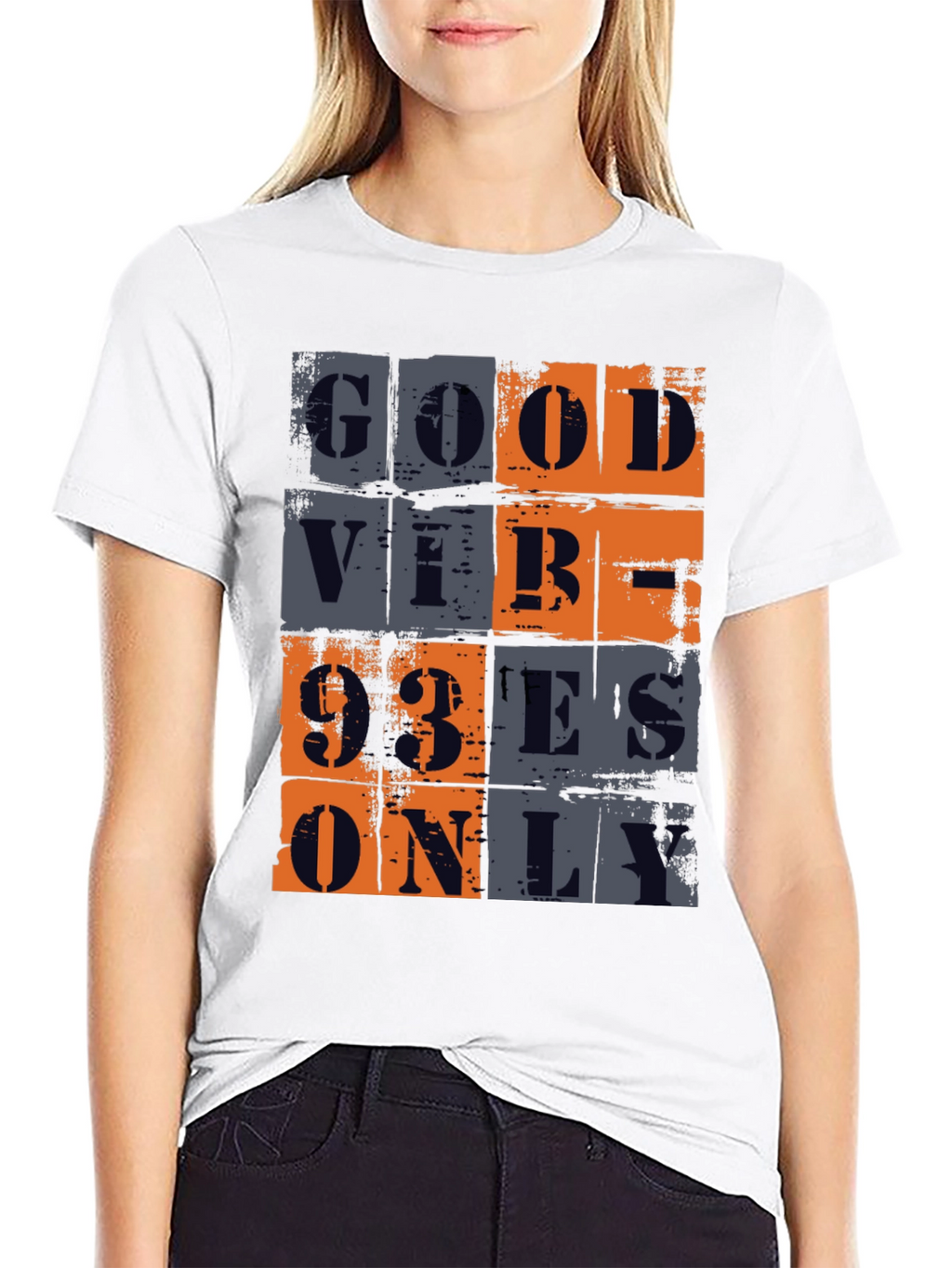 Good Vibes Only Graphic Tee - Black