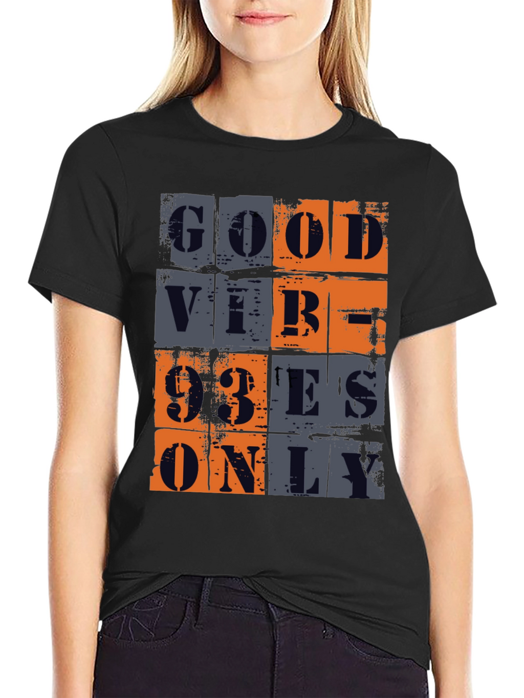 Good Vibes Only Graphic Tee - Black