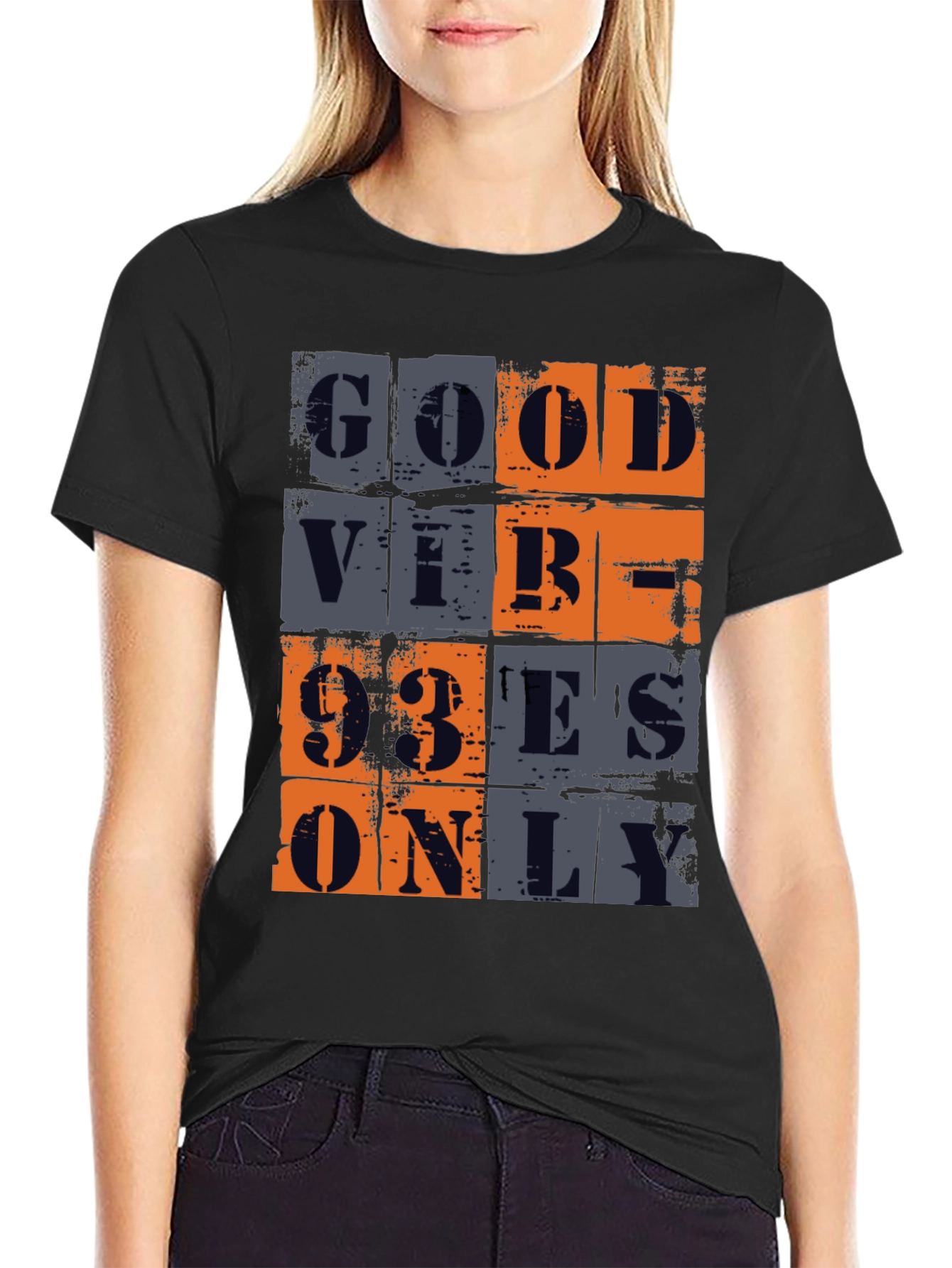 Good Vibes Only Graphic Tee - Black