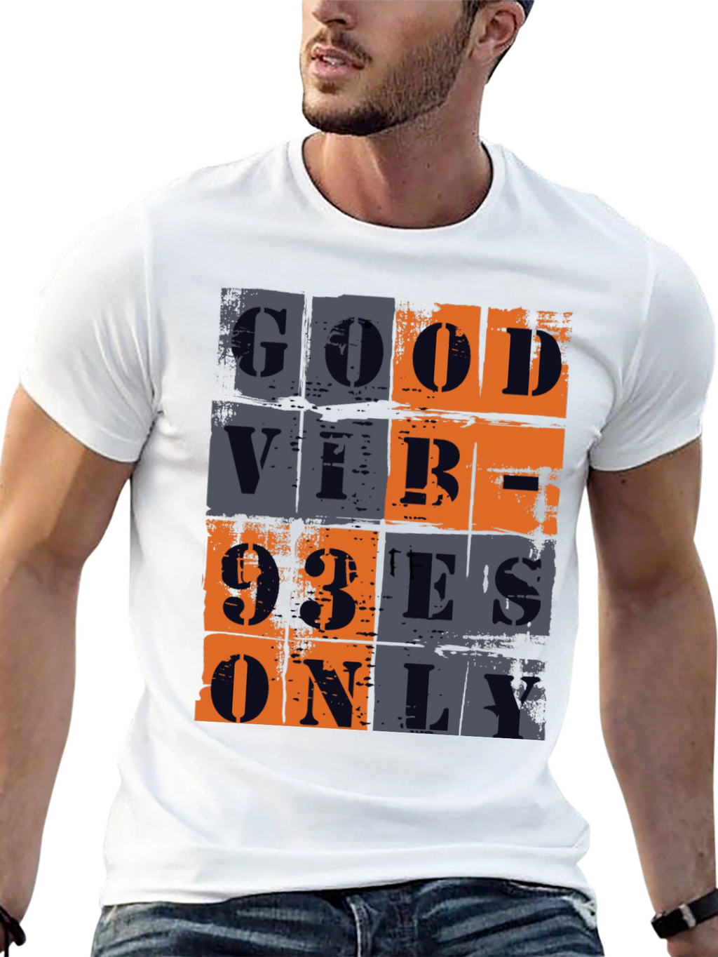Good Vibes Only Graphic Tee - Black