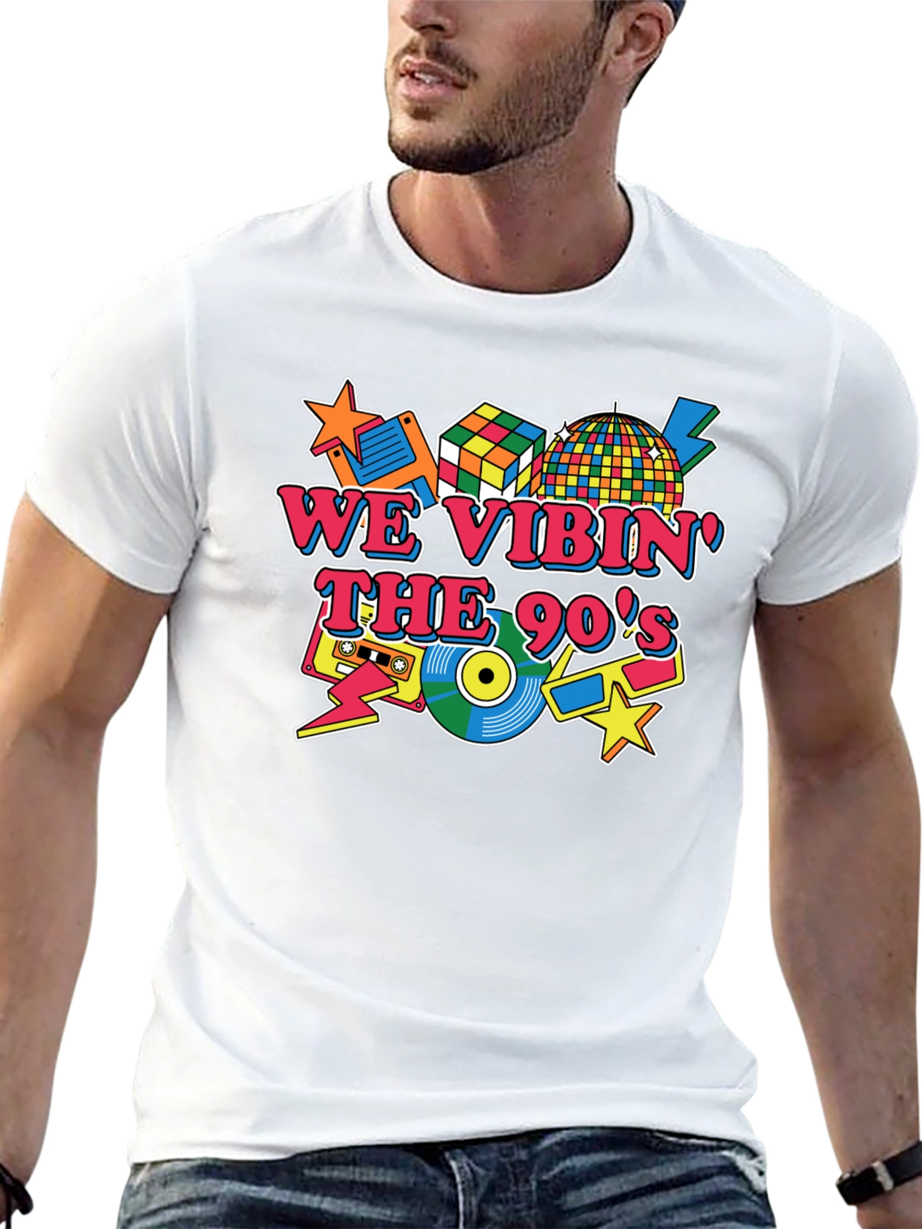 We Vibin the 90s Graphic T-Shirt