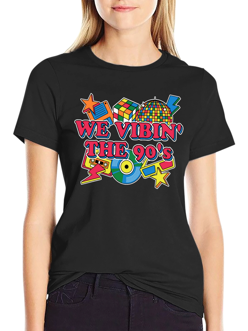 We Vibin the 90s Graphic T-Shirt