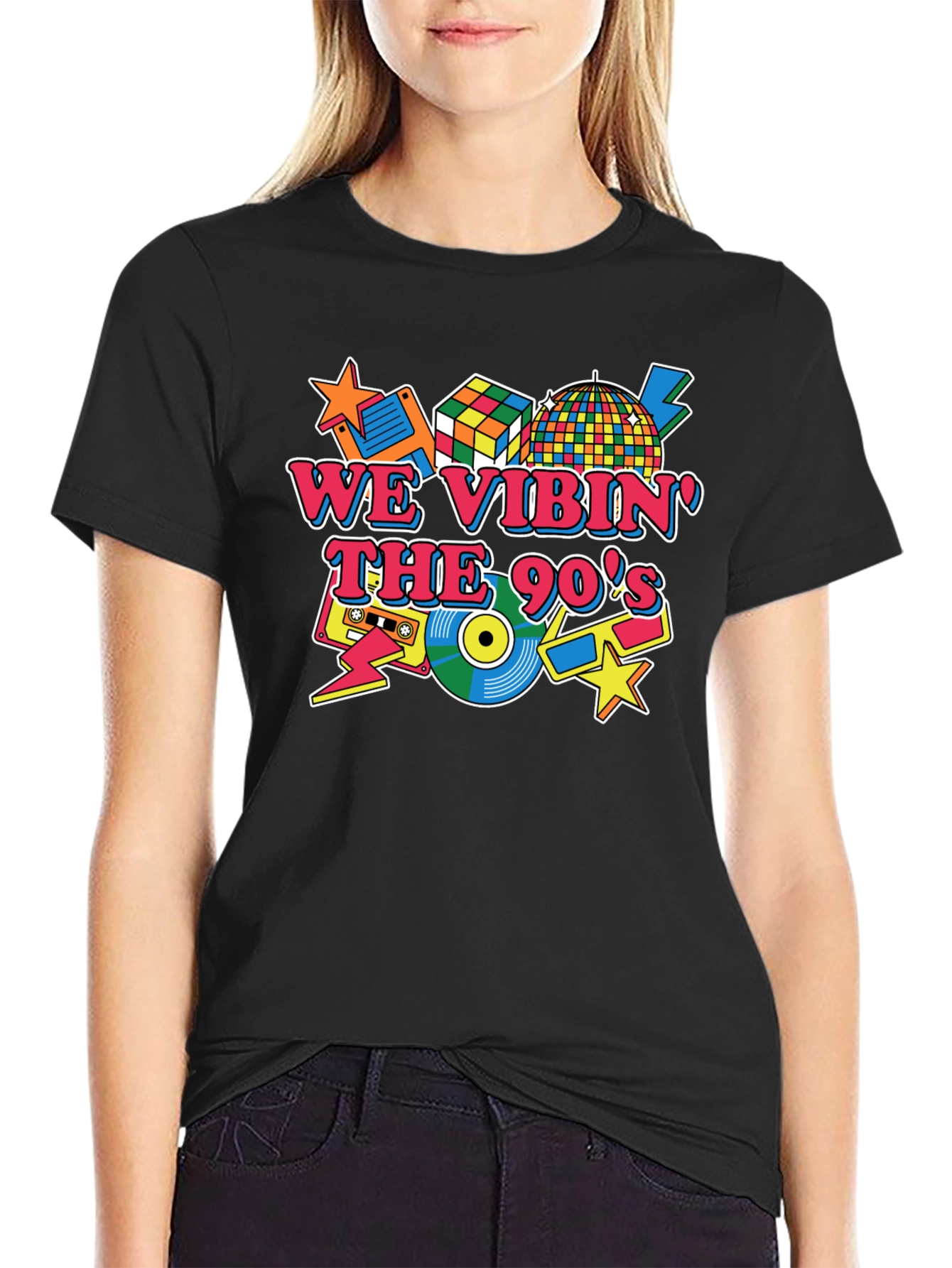 We Vibin the 90s Graphic T-Shirt