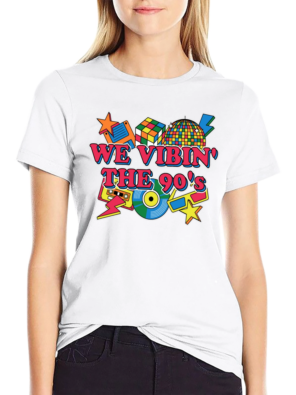 We Vibin the 90s Graphic T-Shirt