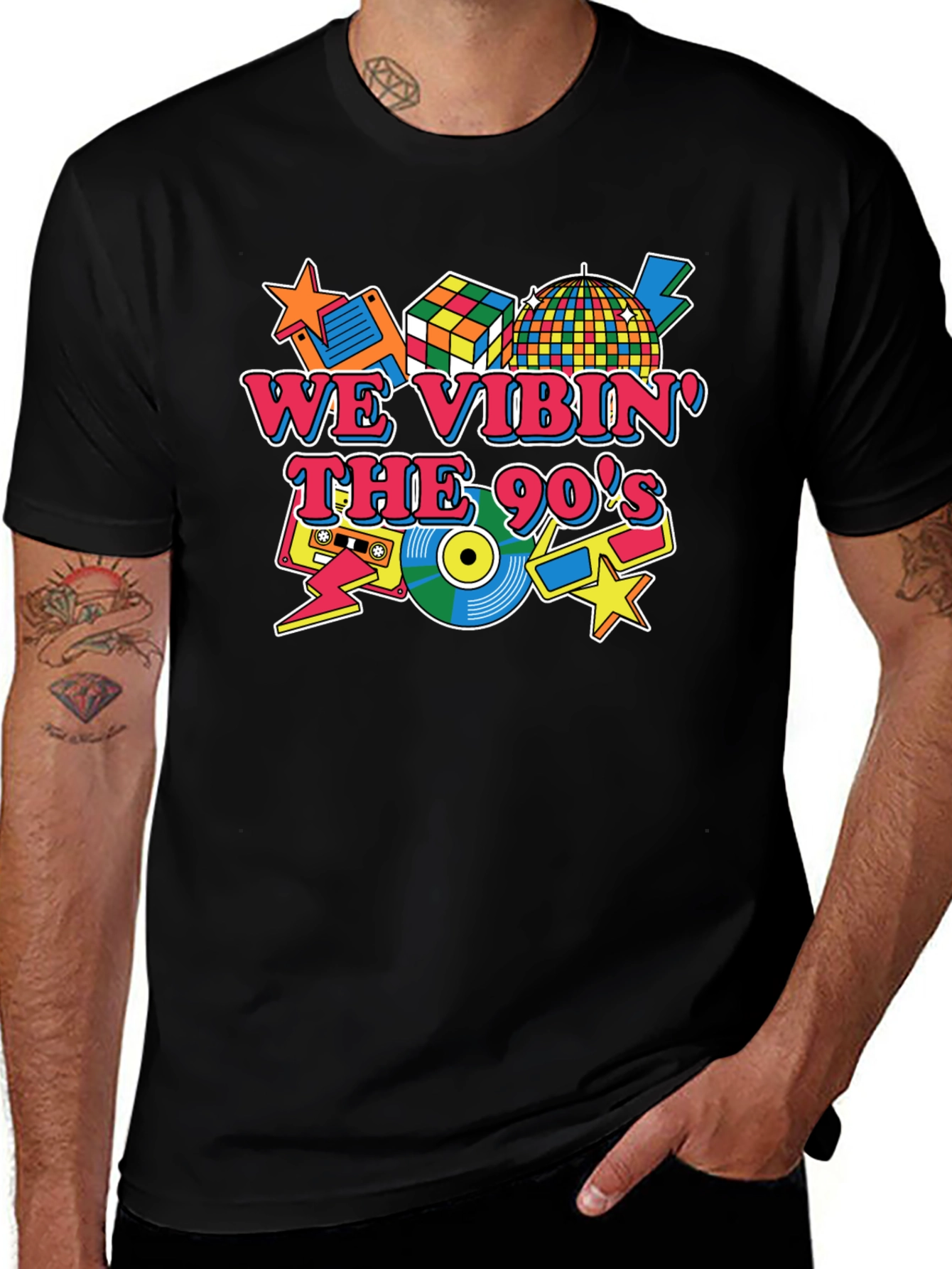 We Vibin the 90s Graphic T-Shirt