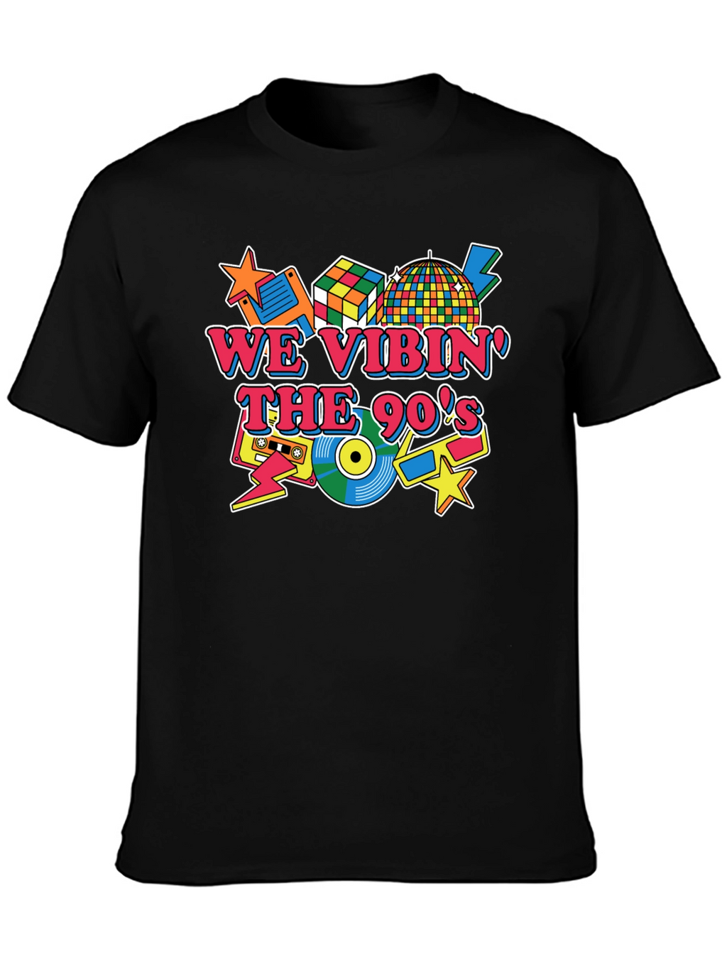 We Vibin the 90s Graphic T-Shirt