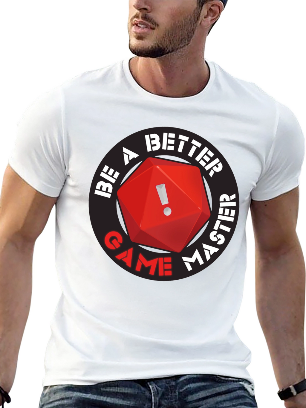 Be A Better Game Master T-Shirt RPG D20