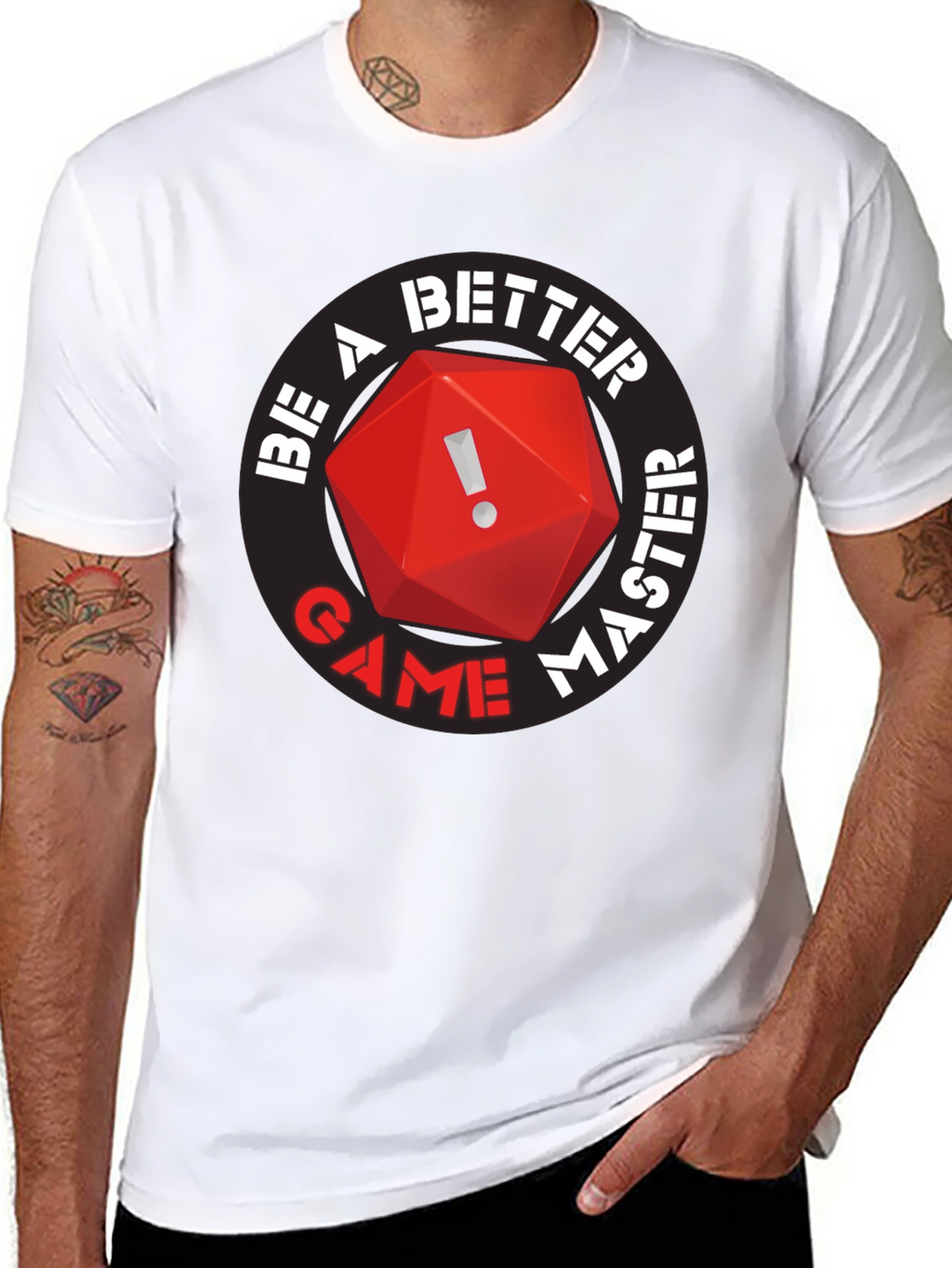 Be A Better Game Master T-Shirt RPG D20