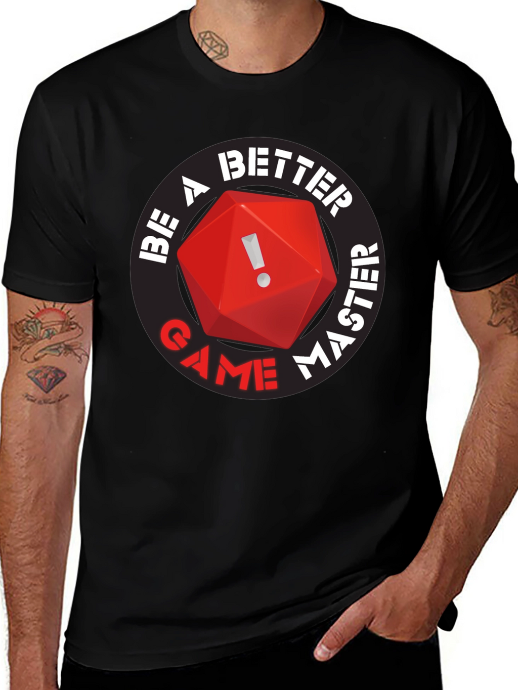 Be A Better Game Master T-Shirt RPG D20