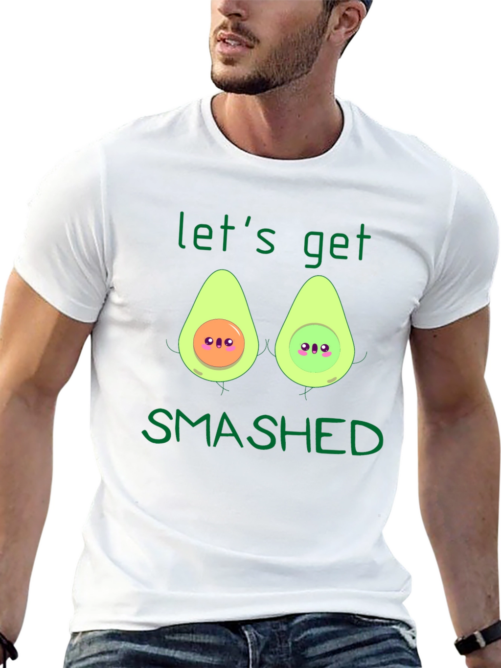 Lets Get Smashed Avocado T-Shirt
