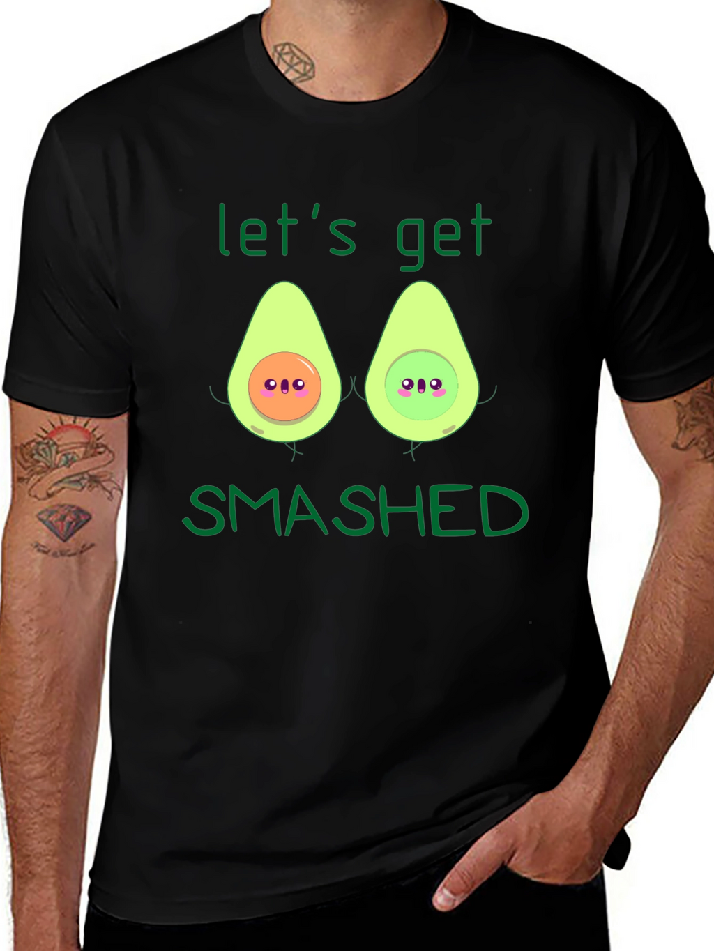 Lets Get Smashed Avocado T-Shirt